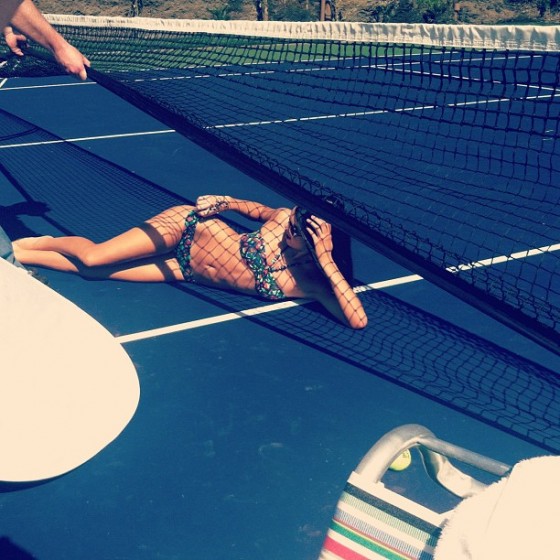 Kendall Jenner relaxing after a match of bikini tennis-03
